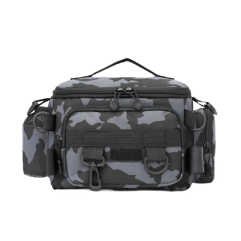 Fish Finder Case - Black Fishing Tackle Shoulder Bag Storage
