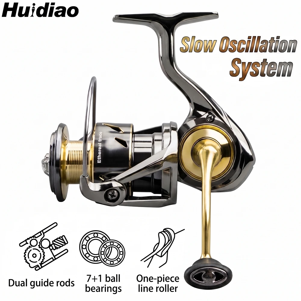 Daiwa Reel Fuego - Huidiao Waterproof Spinning Fishing Reel Slow