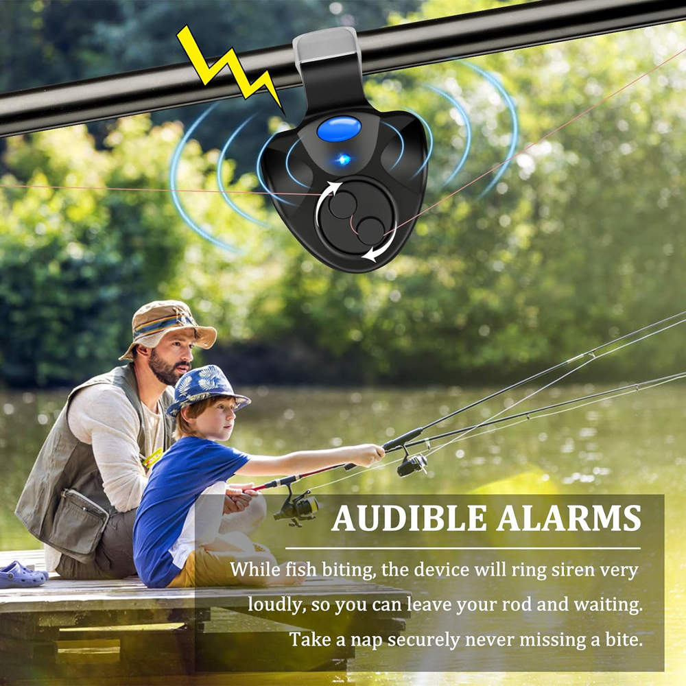 Carp Fishing Clip Set Rod Elec - Fish Alarm review and price